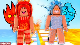 ROBLOX FOGO E ÁGUA (Fireboy and Watergirl Two player obby) 