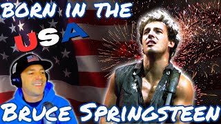 FIRST TIME REACTION Bruce Springsteen - Born In The USA