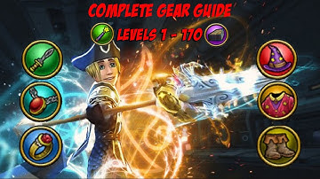 Wizard101: The COMPLETE GEAR GUIDE for Level 1-170