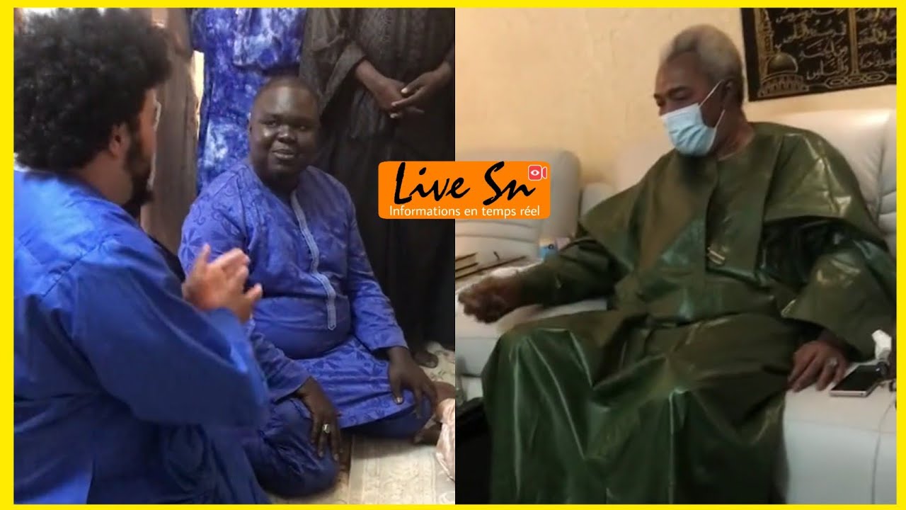 Nioukhiit fait rire Serigne Abdou Karim Mbacké avec des délires [Live Sn]