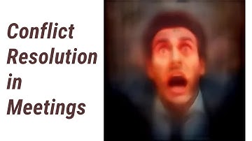 Smooth Sailing in Choppy Waters: Handling Conflicts in Business Meetings