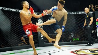 Trần Quang Lộc Knock Out võ sĩ Trung Quốc Lý Tiểu Long ngay trong hiệp 1 | LION Championship