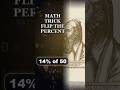14% of 50  The Percent Trick That Feels Like Cheating 👇