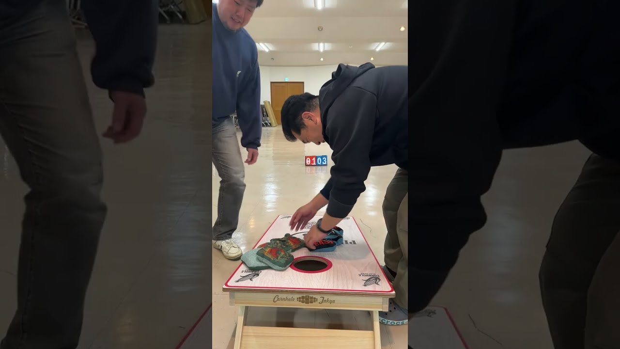 Cornhole  practice! vol,28