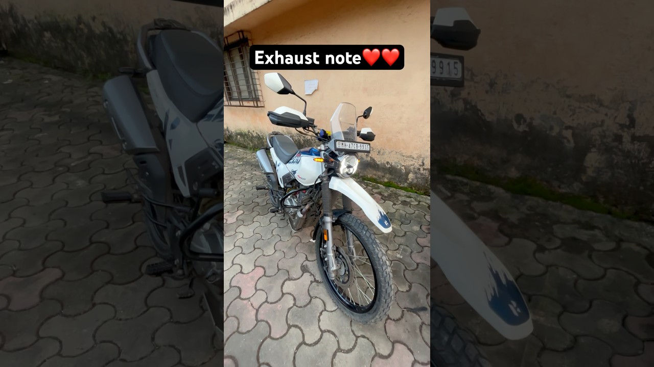 Hero Xpulse 200 4v | Exhaust Note | 