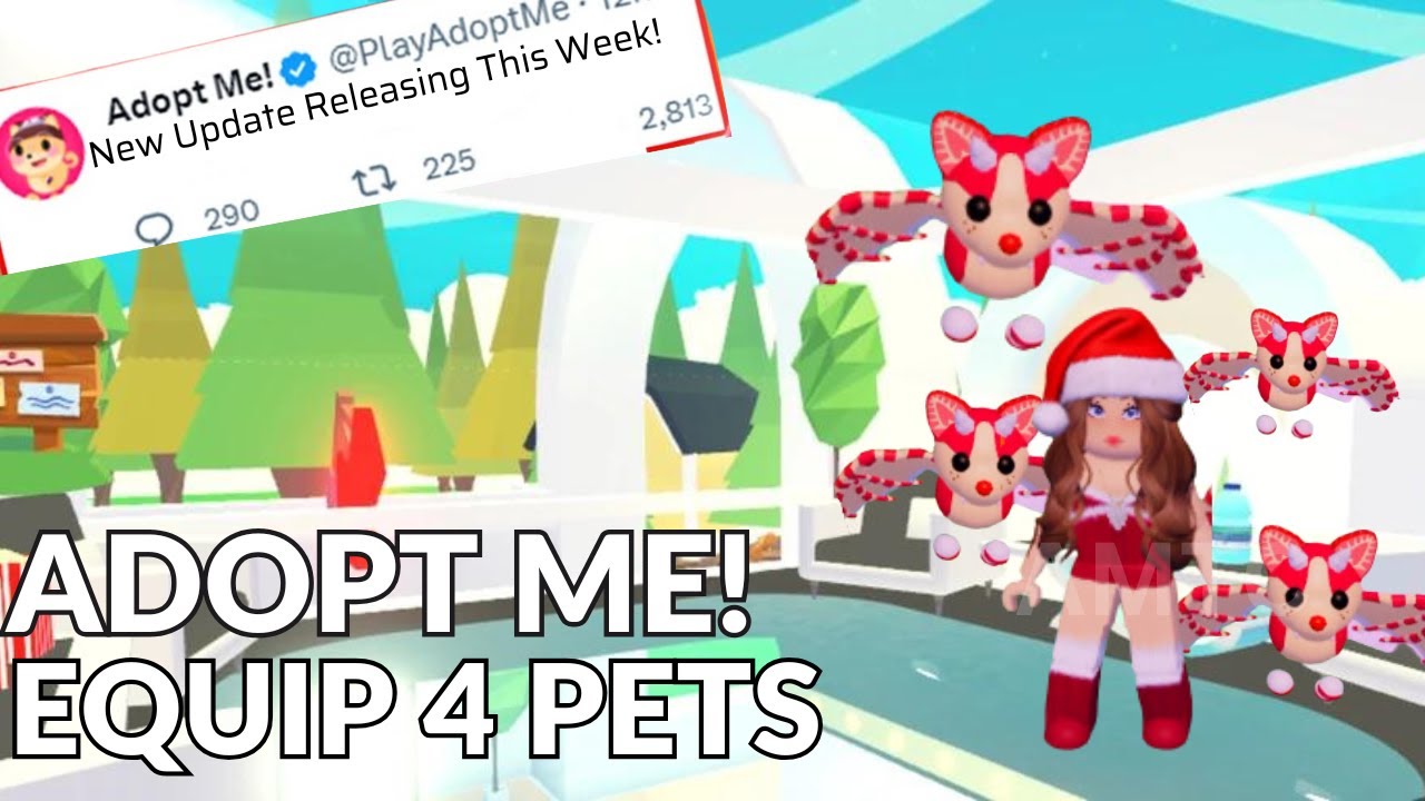 🤯*WORKING HACK!* That Allows You To Equip 4 PETS AT ONCE! Adopt Me