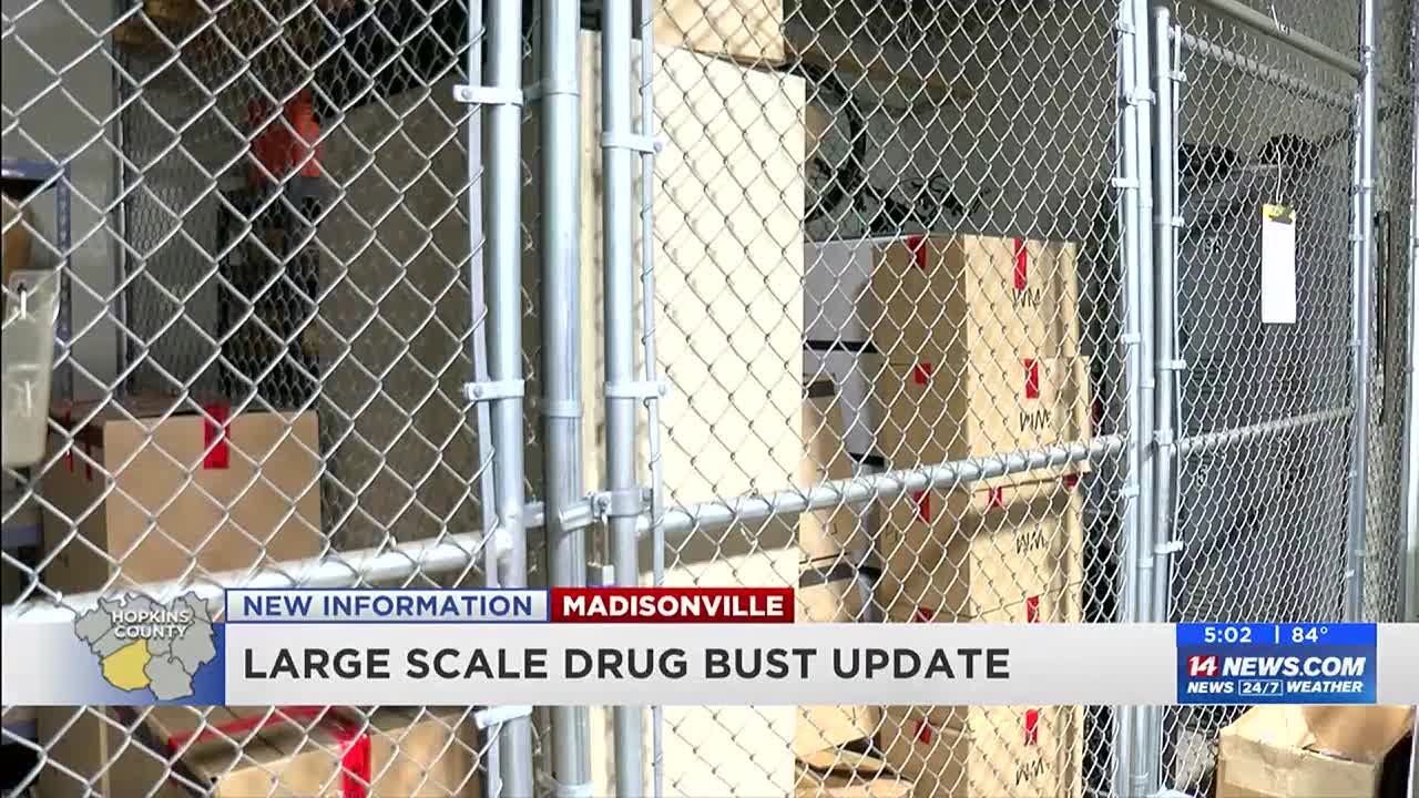 MPD: Over 100 pounds of drugs seized in Hopkins Co. drug bust - YouTube