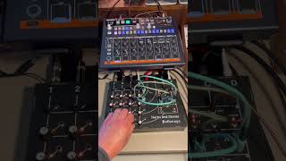 Stereo Feedback Mixing with #pathways and #drumbruteimpact #shorts