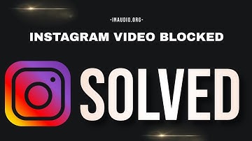 Your Video Blocked / How To Remove Copyright Claim On Instagram