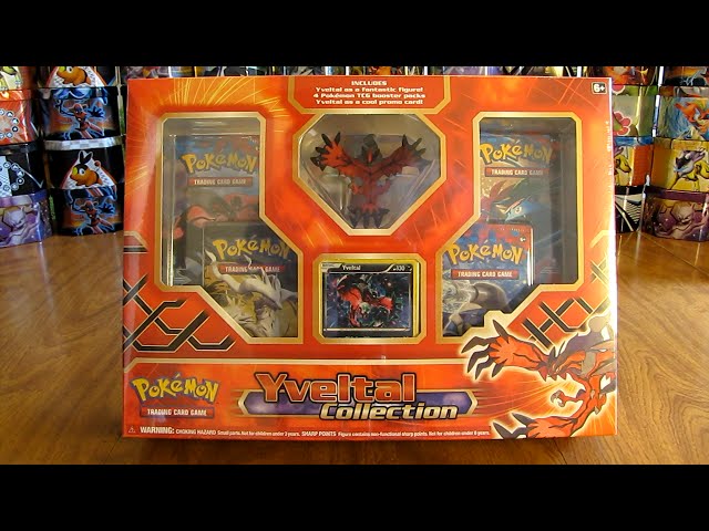 20 Pokemon Box Opening: Yveltal Collection - YouTube
