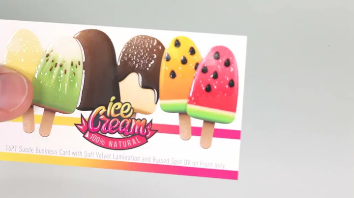 raised spot uv Business Cards
