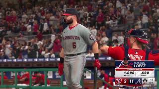 MLB The Show 24 | Washington Nationals vs Atlanta Braves