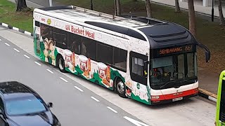 (KFC Singapore × Mandai X Lil' Bucket Meal) SMB1338E(MDDEP) On Service 861 At Yishun Avenue 7