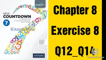 oxford new countdown book 7 third edition  || chapter 8 || Exercise 8 || Q12_Q14 solved