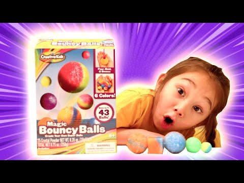 Kaikee Learns How to Make Colorful BoUnCy BaLlS! | Fun DIY Activity for Kids!