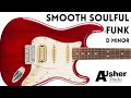 Smooth Soulful Funk Guitar Backing Track Jam in D minor