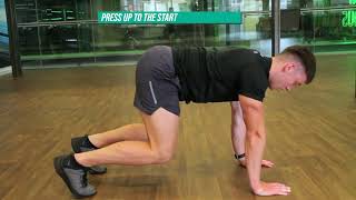 How To Do Frog Press Up | Exercise Demo