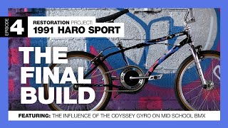 1991 Haro Sport Mid School BMX Restoration EP4. The Final Build