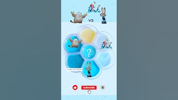 Zootopia 2 color mixing （Part 10) guess the mixed color #zootopia2 #colormixing