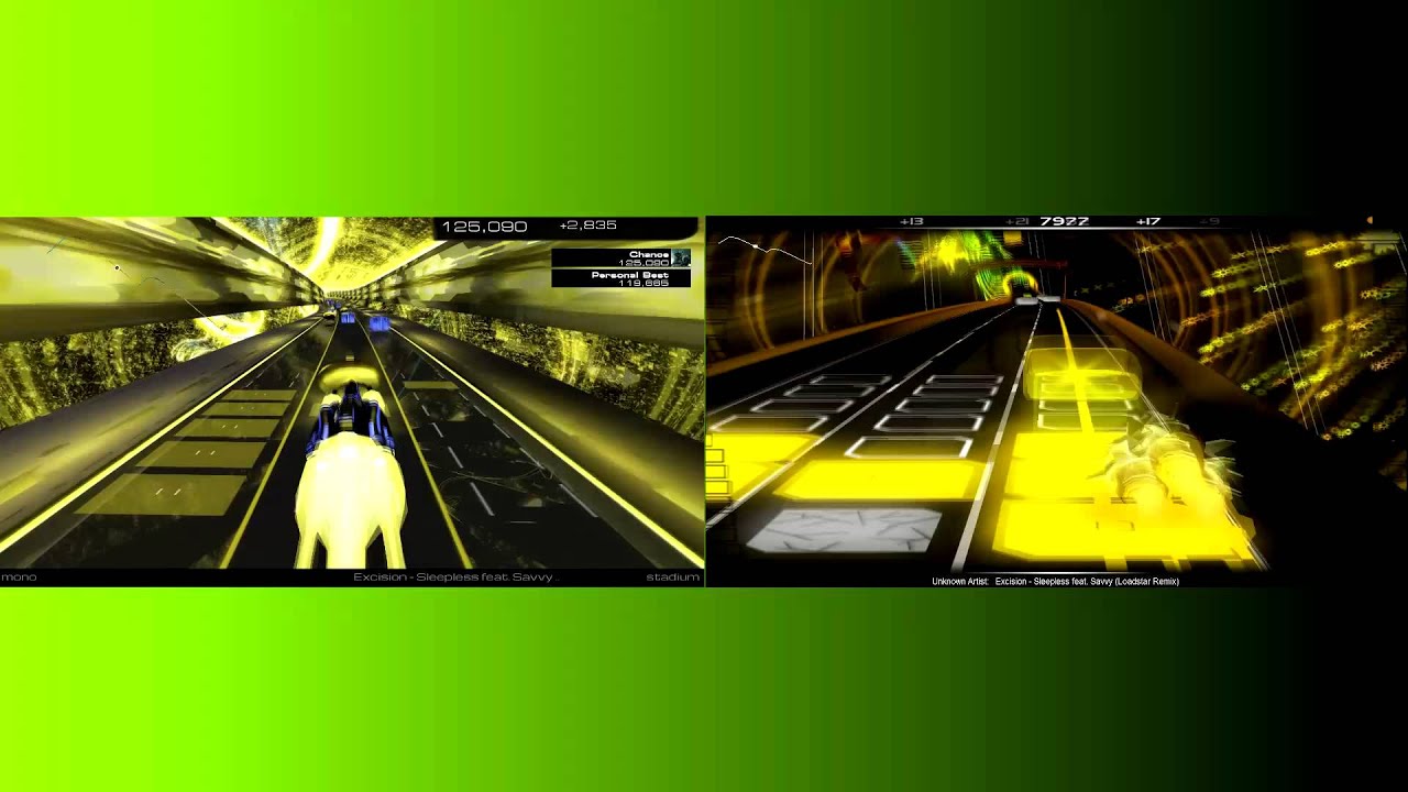 Audiosurf 1 VS Audiosurf 2