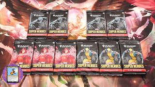MTG Marvel Super Heroes Play Boosters - THE MIND STONE HUNT!