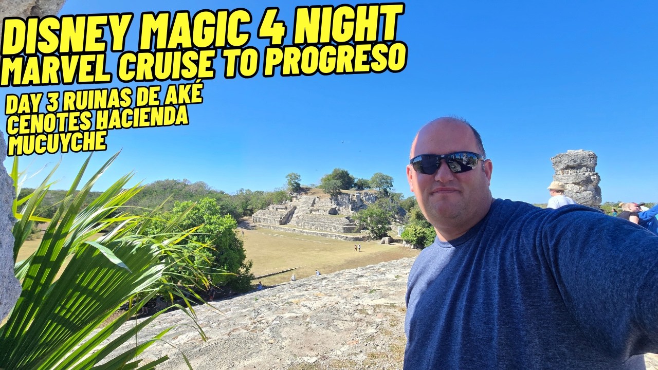 Круиз Disney Magic из Галвестона, штат Техас, в Прогрессо, руины Аке, сеноты, асьенду Мукуйче, 4 ...
