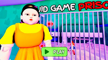 SQUID GAME 2 PRISON RUN! (Obby) WALKTHROUGH FULL GAME #roblox #scaryobby