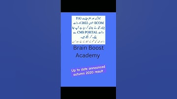 aiou Matric FA i.com result updated #aiou #aiouupdates2022 #result