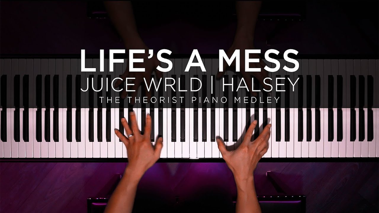 Juice WRLD ft. Halsey - Life's A Mess | The Theorist Piano Cover