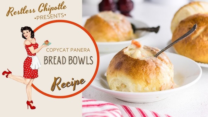 Easy Homemade Bread Bowls for Two • Zona Cooks