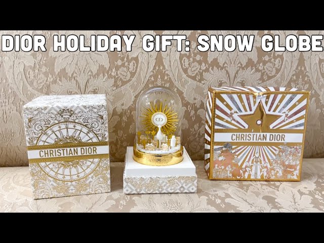 Dior Holiday Gift✨❄️: Dior Snow Globe & Dior Hair Set, Dior