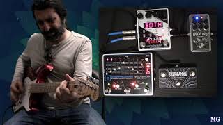 Electro-Harmonix Pitch Fork®+(PitchFork Plus) Polyphonic Pitch Shifter with the 8 Step Program
