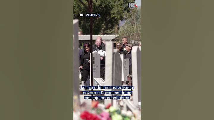 Posljedni ispraćaj tridesetero stradalih u požaru u makedonskim Kočanima