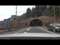 金沢森本ＩＣから山側環状を経て湯涌温泉まで（２倍速）