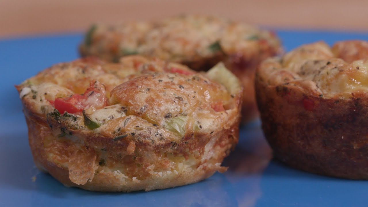 Food Factor: Veggie Quiche Muffins