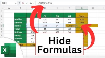 How to Hide Formulas in Excel (Quick and Easy)
