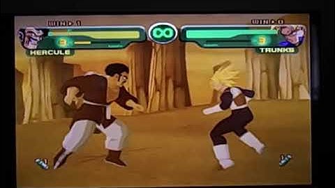 Dragon Ball Z Budokai(Gamecube)-Hercule vs Trunks IV