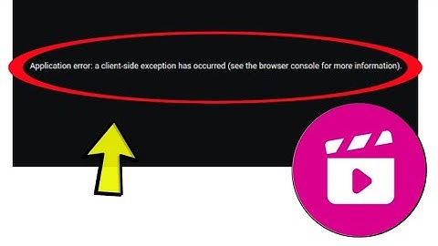 How To Fix Jio Cinema Application Error A client side exception has occurred