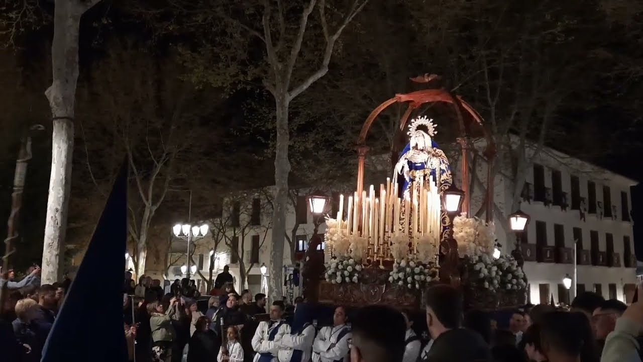 Virgen de los Dolores, Entrada a la Iglesia 31/03/2023 Campo de Criptana (Ciudad Real)