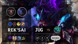 Rek'Sai Jungle vs Hecarim - EUW Grandmaster Patch 10.20