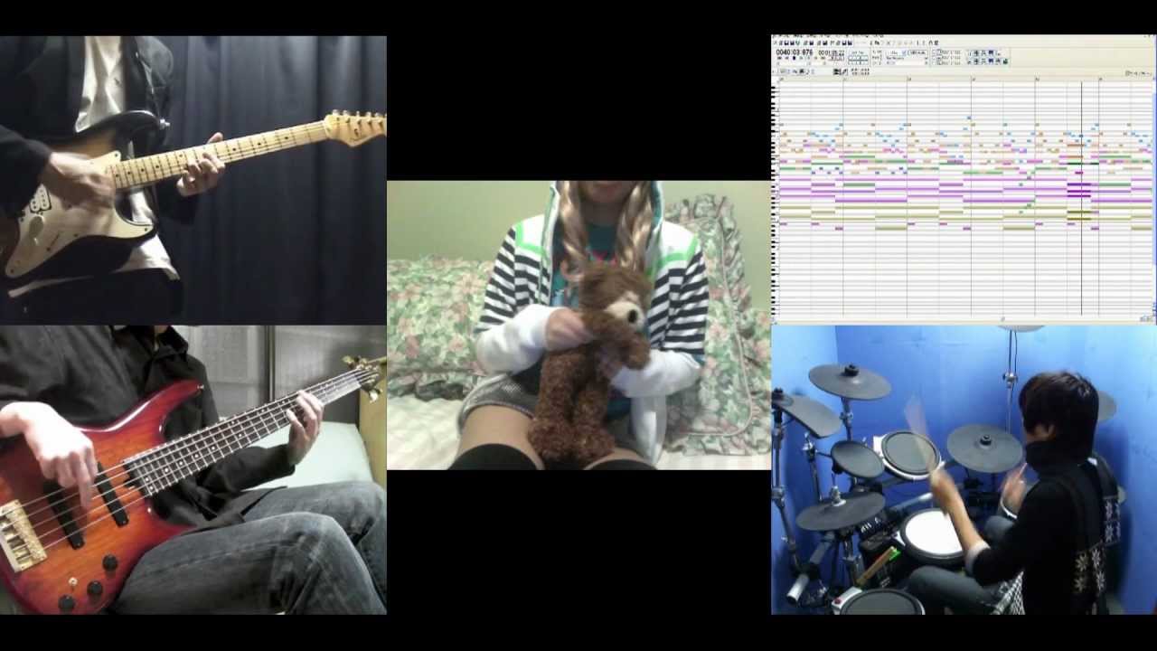 HD]Papa no Iukoto wo Kikinasai! OP [Happy Girl] Band cover - YouTube