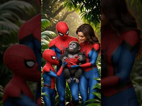 عائلة هالك وسبايدرمان لديهم غوريلا صغيرة ألعاب مارفل مارفل ألعاب مارفل هالك