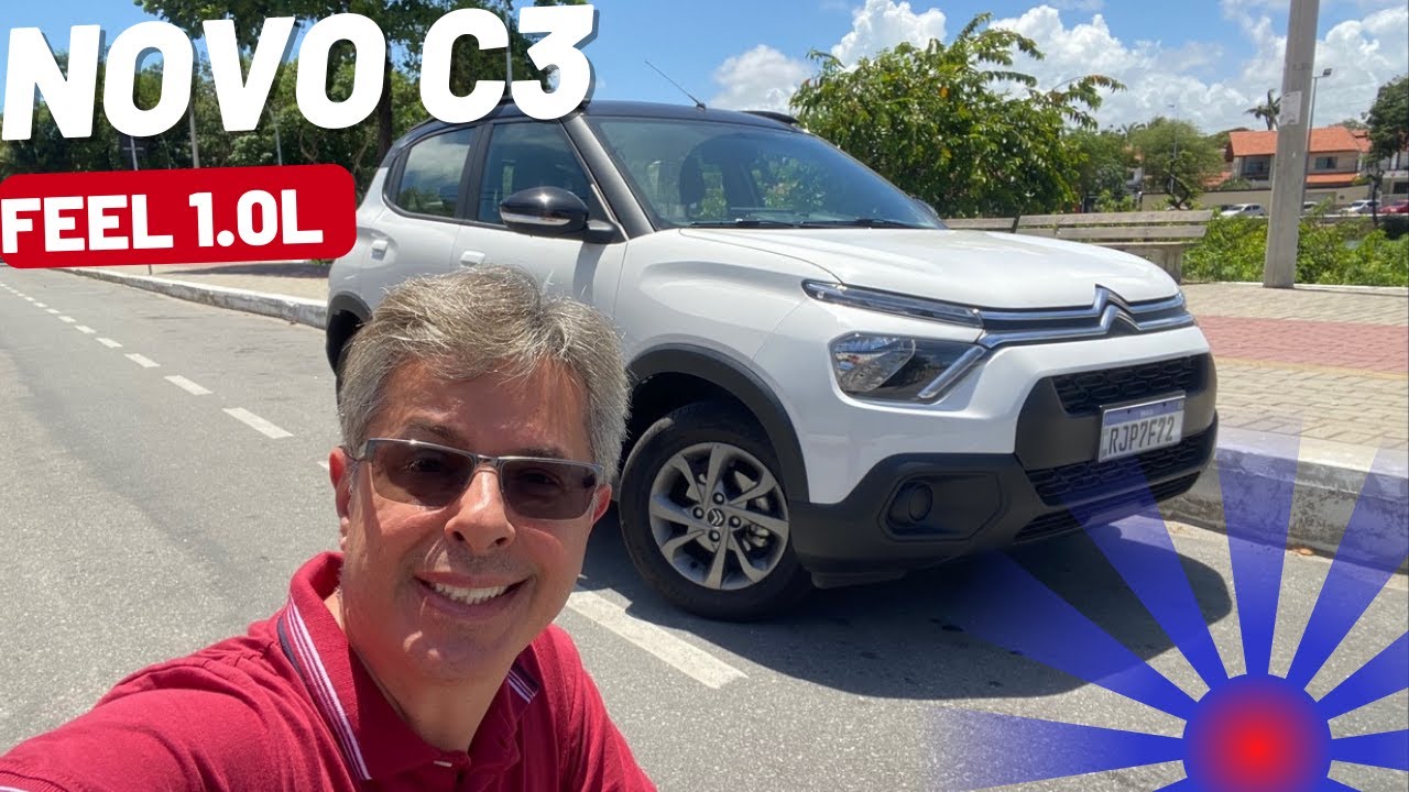 NOVO C3 DE ENTRADA; TESTE COMPLETO - YouTube