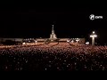 Thousands gathered in fatima portugal to celebrate the first apparition of the virgin mary
