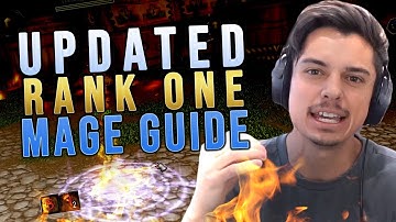 Updated Rank 1 Shadowlands Fire Mage Guide!