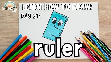 Have you heard of the “L 7 RULER?!” How to draw ✏️ SUMMER SKETCH ☀️Day 21