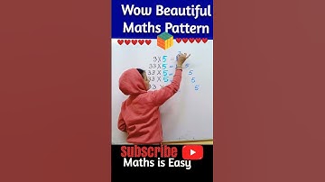 😱 Wow Beautiful Maths Pattern 🔥| Maths Tricks 🔥 #shorts #youtubeshorts #trending #math #vedicmaths