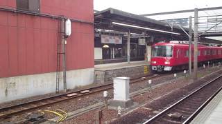 名鉄3100系3103F ②東芝IGBT車 ＋3500系3503F ④ 更新車 急行 岐阜行 金山発車