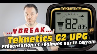 Détecteur de métaux Teknetics G2 UPG : test, conseil et réglages screenshot 2