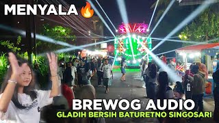 LIGHT UP 🔥 BREWOG AUDIO GASS POLL CLEAN UP CARNIVAL BATURETNO SINGOSARI